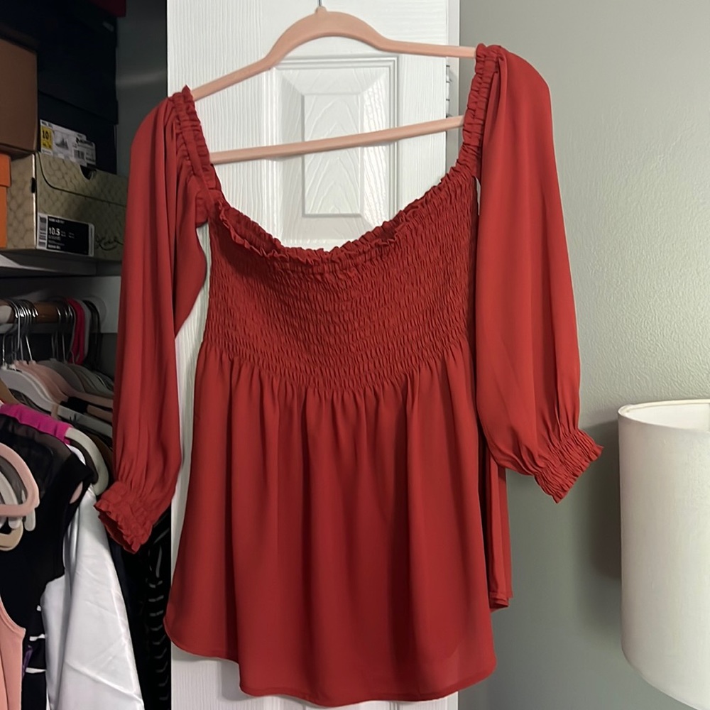 Off the shoulder top